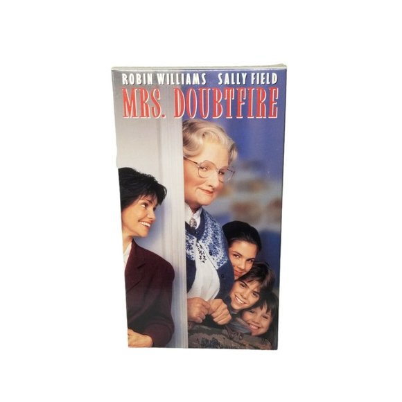 Mrs. Doubtfire VHS1 996 Robin Williams Sally Field Comedy Drama Divorce Funny - Picture 1 of 3